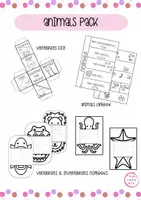 Vorschau - Arbeitsblätter - ANIMALS PACK - Deckblatt