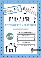 Vorschau - Spiele - Materialpaket Notenwerte - Deckblatt
