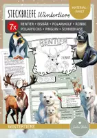 Vorschau - Arbeitsblätter - Wintertiere – 7 Steckbriefe & Infotexte (Kl. 2–4) - Deckblatt