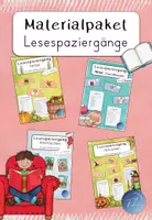 Vorschau - Arbeitsblätter - Materialpaket - Lesespaziergänge (wachsend) - Deckblatt