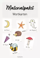 Vorschau - Poster - Wachsendes Materialpaket - Wortkarten - Deckblatt
