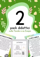 anteprima - Schede informative - Raccolta di materiali sulle favole di Esopo - Pagina di copertina