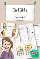 Vorschau - Arbeitsblätter - Gefühle und Emotionen - Materialpaket - Deckblatt