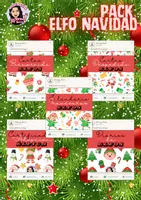 Vista previa - Juegos / Gamificación - PACK ELFO NAVIDAD - Portada