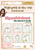 Vista previa - Hojas de trabajo - Mega pack de ALU-CINE - Portada