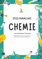 Vorschau - Arbeitsblätter - Wachsendes Materialpaket "Spiele für den Chemie-Unterricht" - Deckblatt