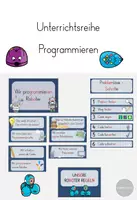 Vorschau - Unterrichtsreihen - Materialpaket: Roboter programmieren - Deckblatt