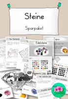 Vorschau - Arbeitsblätter - Steine- umfassendes Sparpaket/Materialpaket - Deckblatt