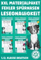 Vorschau - Arbeitsblätter - Materialpaket Fehler Spürnasen Lies genau Lesegenauigkeit Deutsch - Deckblatt