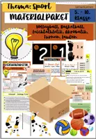Vorschau - Stundenentwürfe - Wachsendes Materialpaket für den Sportunterricht (5. - 10. Klasse) - 29 Materialien - Deckblatt