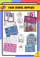 Προεπισκόπηση - Φύλλα εργασίας - School Supplies Bundle - Εξώφυλλο