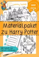 Vorschau - Arbeitsblätter - Wachsendes Materialpaket zu Harry Potter - Deckblatt
