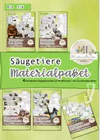 Vorschau - Stundenentwürfe - Materialpaket: Materialien zu den Säugetieren / Paket Säugetiermerkmale - Deckblatt