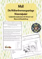 Vorschau - Arbeitsblätter - Materialpaket Müllverbrennungsanlage - Deckblatt
