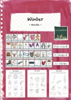 Vorschau - Arbeitsblätter - Winter Bundle (DaZ/DaF) - Deckblatt