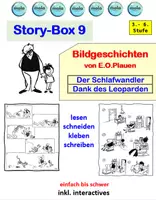Vorschau - Unterrichtsreihen - Story-Box 9: Vater und Sohn Bildgeschichte (Der Schmöker / Dank des Leoparden) - Deckblatt