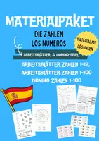 Vorschau - Arbeitsblätter - Materialpaket Zahlen Spanisch - los números - Deckblatt