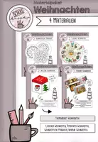 Vorschau - Spiele - Materialpaket Weihnachten Klasse 1 und 2 - Deckblatt