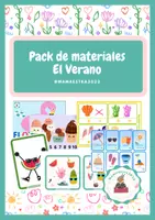 Vista previa - Juegos / Gamificación - Paquete de materiales El verano - Portada