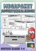Vorschau - Arbeitsblätter - MEGAPAKET - ALLE Dezemberheftchen Klasse 1 - 4 - Deckblatt