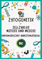 Vorschau - Stundenentwürfe - Mitose, Meiose & Zellzyklus – kreatives Unterrichtsmaterial Genetik im Sparpaket | Mit Lösungen - Deckblatt