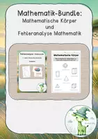 Vorschau - Arbeitsblätter - Mathematik-Bundle: Mathematische Körper und Grundrechnungsarten - Deckblatt