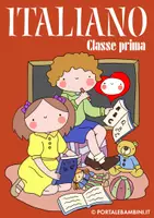 anteprima - Esercizi - Italiano - Classe prima - Pagina di copertina