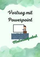 Vorschau - Merkblätter - Materialpaket Präsentation mit Powerpoint - Deckblatt