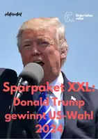 Vorschau - Stundenentwürfe - Sparpaket XXL: Donald Trump gewinnt US Wahl 2024 - Deckblatt