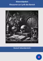 Vorschau - Klassenarbeiten - Materialpaket: Klausuren zur Lyrik des Barock - Deckblatt