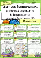 Vorschau - Arbeitsblätter - Lesen und Schreiben lernen mit Karibu 1 (Version 2024) – Materialpaket in deutscher Fibelschrift | Arbeitsblätter, Lesetraining & Schreibübungen für Klasse 1 - Deckblatt
