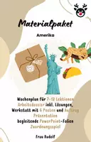Vorschau - Stundenentwürfe - Materialpaket Kontinent Amerika - VOLLSTÄNDIG - Deckblatt