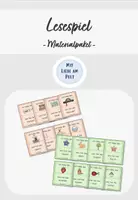 Vorschau - Spiele - Materialpaket - Lesespiele (Klasse 1/2) - Deckblatt