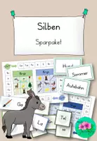 Vorschau - Spiele - Silben Sparpaket- spielend Silben meistern - Deckblatt