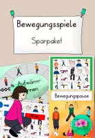 Vorschau - Spiele - Sparpaket Bewegungsspiele - Deckblatt