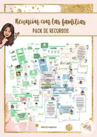 Vista previa - Decoración del aula - Pack - Reunión con las familias - Portada