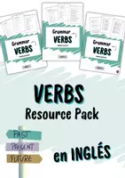 Vista previa - Unidades / Secuencias / Situaciones de Aprendizaje - Complete Grammar Pack: Mastering English Verb Tenses (Parts 1, 2 & 3) - Portada