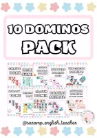 Vista previa - Juegos / Gamificación - DOMINOS PACK (10 SETS) - Portada