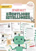 Vorschau - Arbeitsblätter - Künstliche Intelligenz (KI) Sparpaket | Arbeitsblätter & Merkblätter | Informatik - Deckblatt