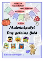 Vorschau - Arbeitsblätter - Materialpaket: Das geheime Bild - Deckblatt