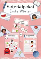Vorschau - Arbeitsblätter - Materialpaket - Erste Wörter lesen und schreiben - Deckblatt
