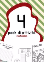 anteprima - Esercizi - Raccolta di materiali creativi per Natale - Pagina di copertina