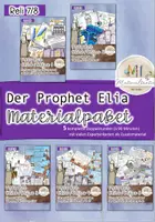 Vorschau - Stundenentwürfe - Materialpaket: Zu dem Prophet Elia / Elija/ Eliah - Deckblatt