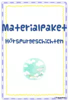 Vorschau - Arbeitsblätter - Materialpaket Hörspurgeschichten - Deckblatt