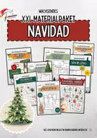 Vorschau - Arbeitsblätter - 🎄✨ XXL-Materialpaket NAVIDAD – Alles, was du für die Weihnachtszeit brauchst! 🎁🌟 - Deckblatt