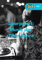 Vorschau - Arbeitsblätter - Komplettpaket SEK I: Die Musik der 70er Jahre / Disco Fever - Deckblatt