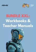 Vorschau - Unterrichtsreihen - BUNDLE XXL: Workbooks & Teacher Manuals on AI - Deckblatt