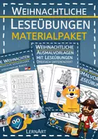 Vorschau - Arbeitsblätter - Materialpaket - Weihnachtliche Leseaufgaben - Deckblatt