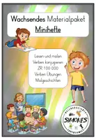 Vorschau - Stationenlernen - Miniheft - Wachsendes Materialpaket - Deckblatt