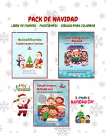 Vista previa - Manualidades / Dibujos para colorear - Pack de Navidad - Cuentos - Dibujos para Colorear - Pasatiempos - Portada